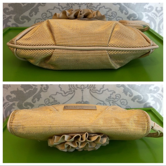 Loeffler Randall for Target Gold and White Purse - Picture 5 of 9